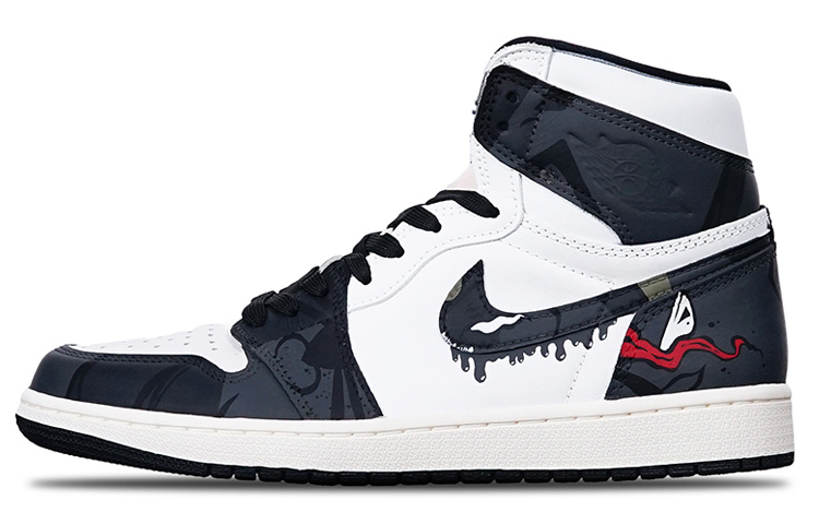 Jordan Air Jordan 1 Retro High OG High-Top Vintage Basketball Shoes Unisex Black White