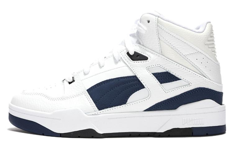 PUMA Slipstream High Cracked Leather 'White Navy'
