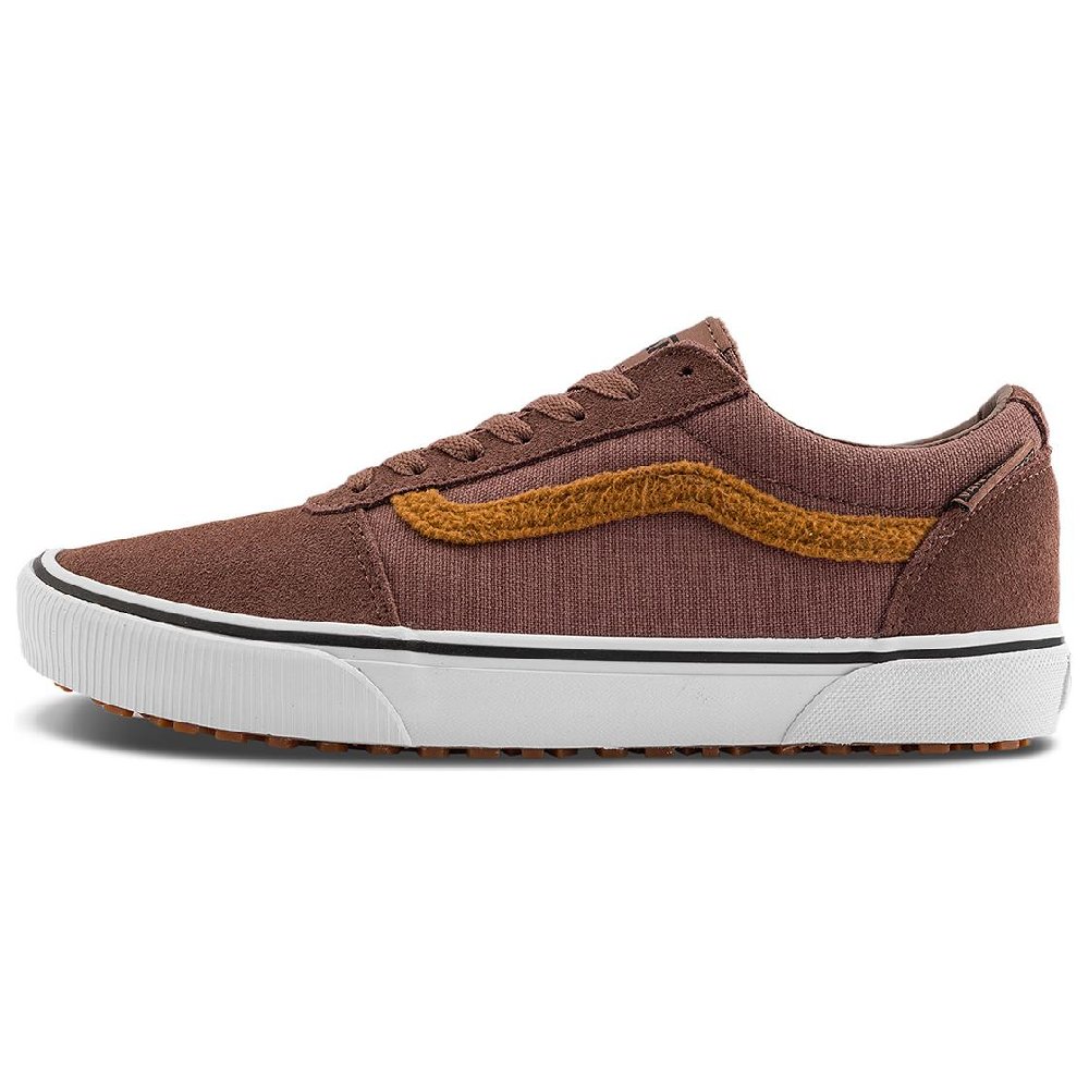 Vans Ward Low Top Skateboard Shoes Men's Brown White