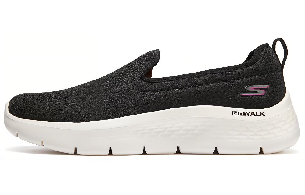 Skechers Breathable Low-Top Casual Shoes Women's Black