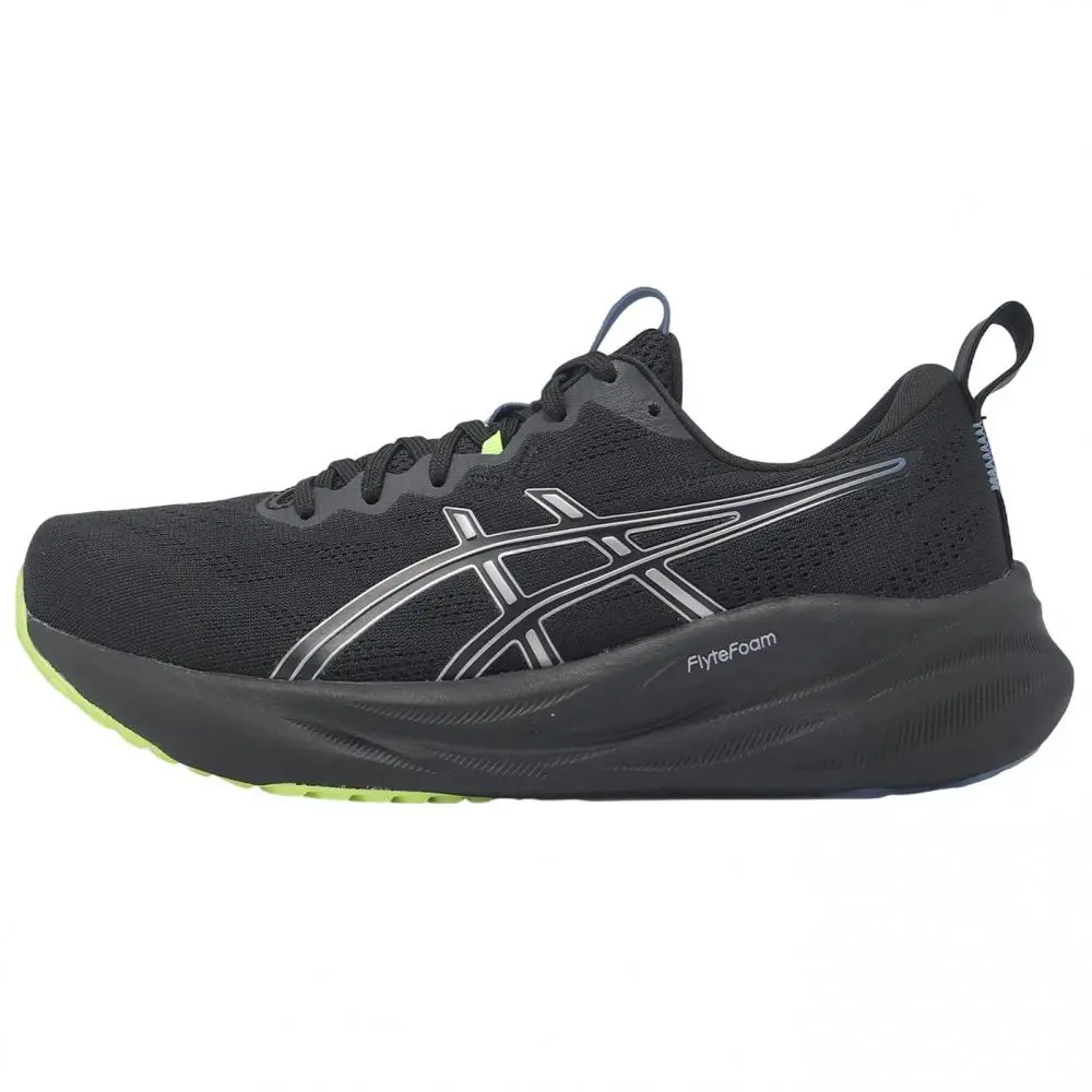 Asics GEL PULSE 16 Breathable Support Running Shoes Women's Black Silver