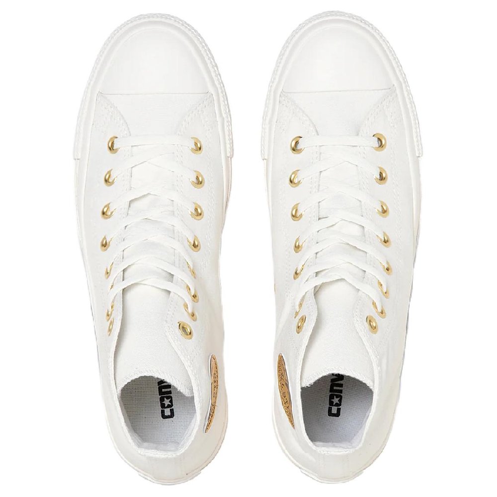 Converse All Star Anti Slip Wear Resistant High Top Canvas Shoes Unisex White