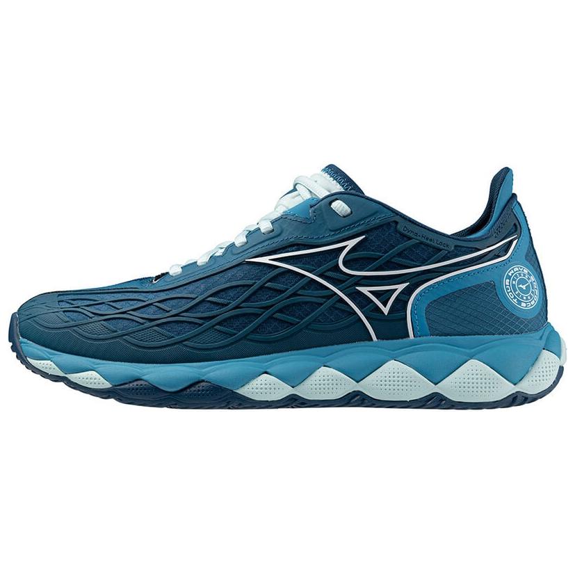 Mizuno Wave Enforce Anti-Slip And Wear-Resistant Breathable Low-Top Tennis Shoes Men's Blue