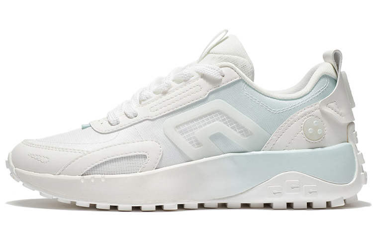 LINING CF Casual Shoes Women's Low top Mist White/Aqua Blue