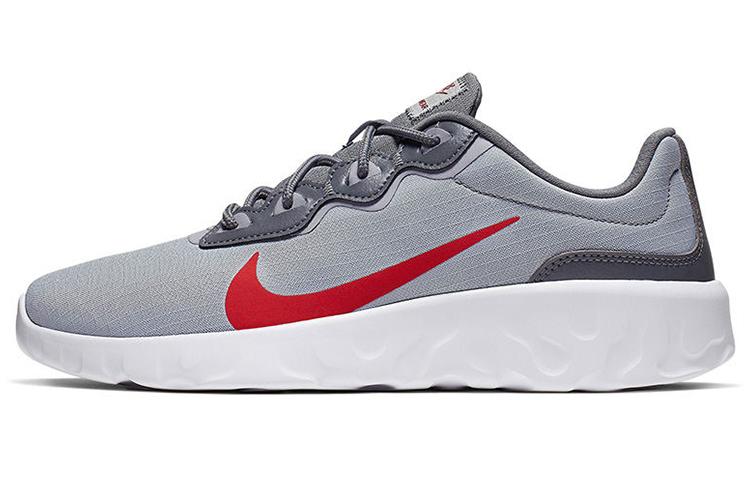 Nike Explore Strada Gunsmoke 'Grey Red'
