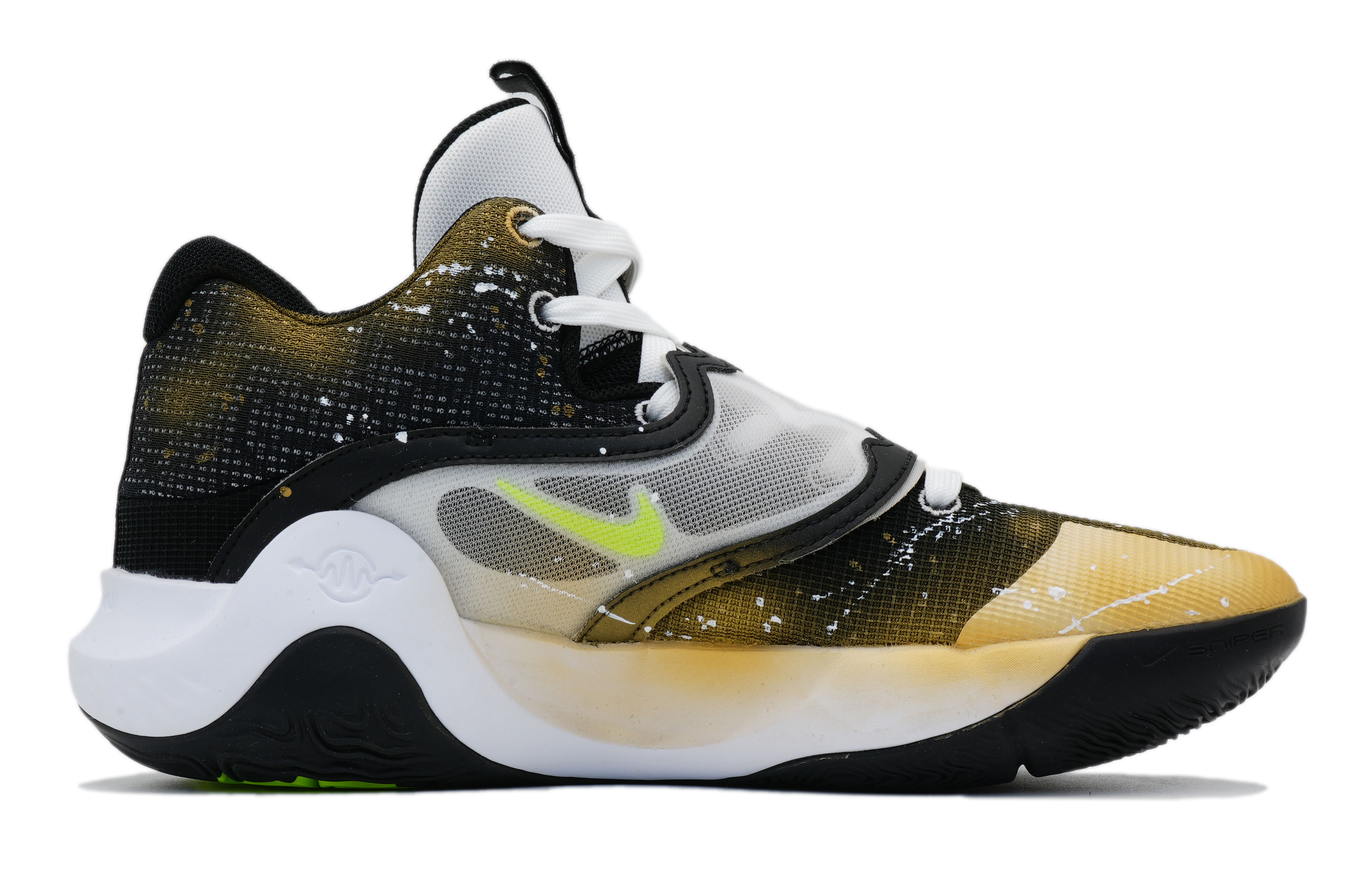 Nike KD Trey 5 X Cushioned Slip-Resistant Abrasion-Resistant Mid-Top Basketball Shoes Men's Black купить в интернет-магазине Yoocart с быстрой доставкой по России.