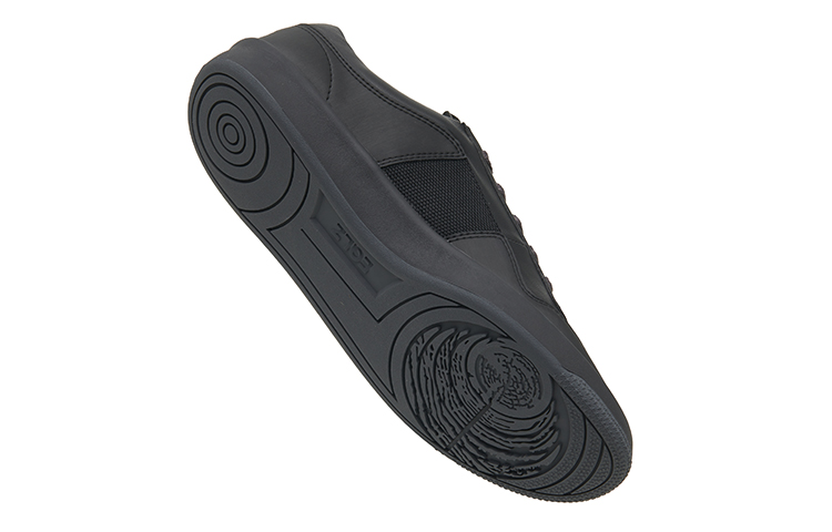 EQLZ EQUALIZER 1970 Lightweight Low-Top Vintage Basketball Shoes Black Fog Made In USA Nappa Genuine Leather