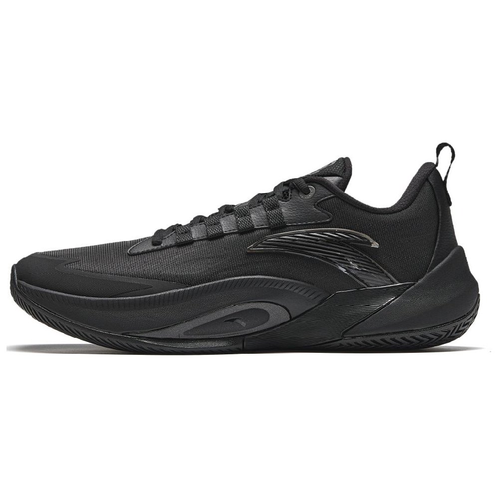 Anta Instantaneous 1 Cushioning Wear-Resistant Low-Top Basketball Shoes Men's Black