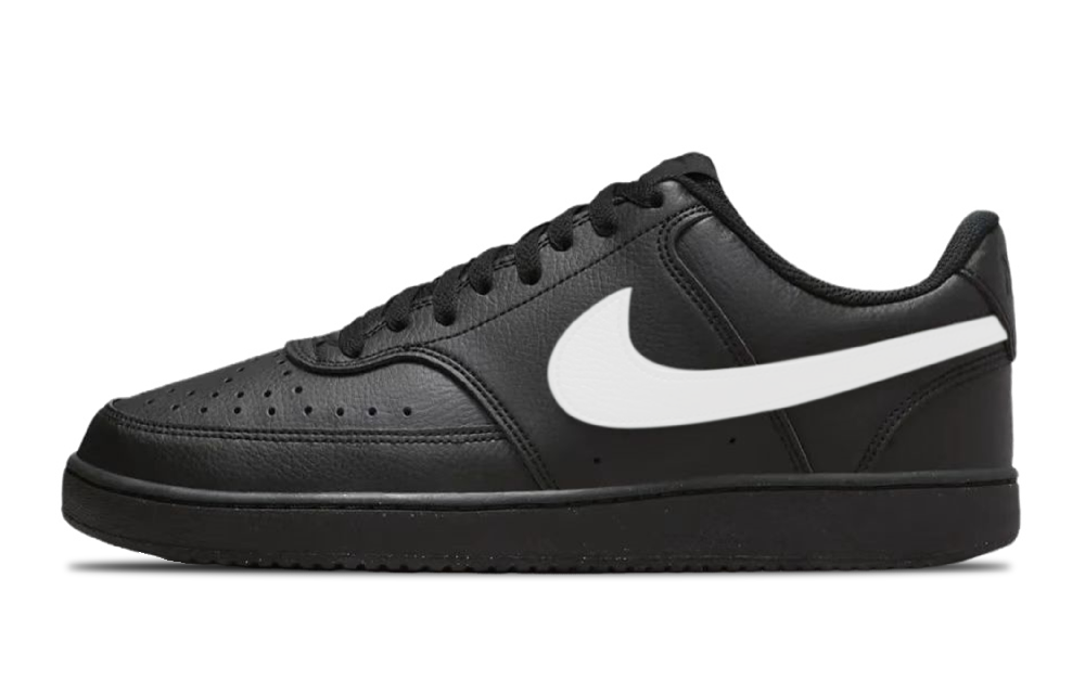 Nike Court Vision Low Wear-Resistant Low-Top Skateboard Shoes Unisex Black