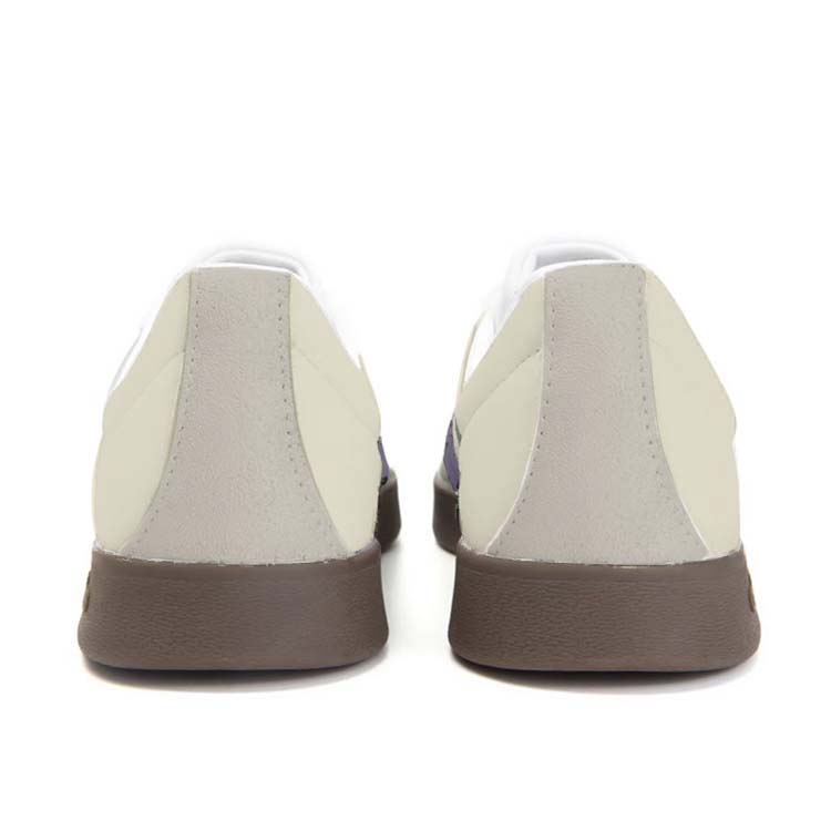 Adidas Neo VL Court 2.0 Anti-Slip Wear-Resistant Low-Top Skateboard Shoes Unisex Yellow White