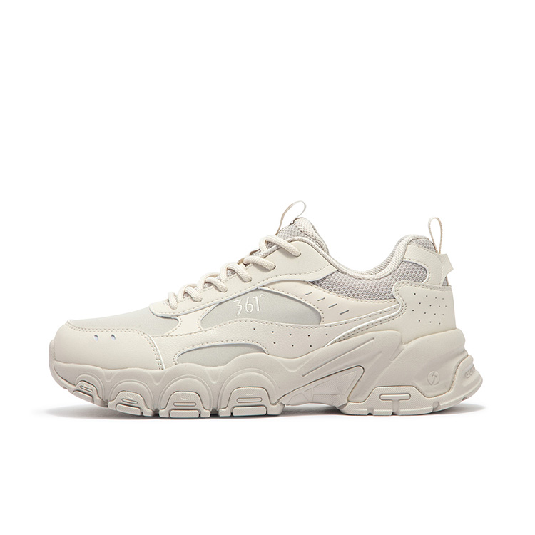361° Deer 2 Anti-Slip Wear-Resistant Low-Top Casual Shoes Women's Float Stone Color