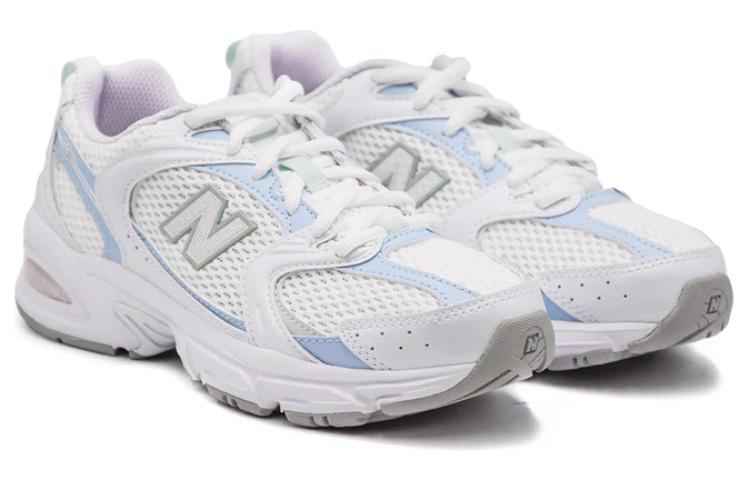 New Balance 530 White Light Chrome Blue Clay Ash купить в интернет-магазине Yoocart с быстрой доставкой по России.
