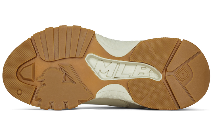 MLB Big Ball Chunky Low Top Chunky Sneakers Unisex Cream