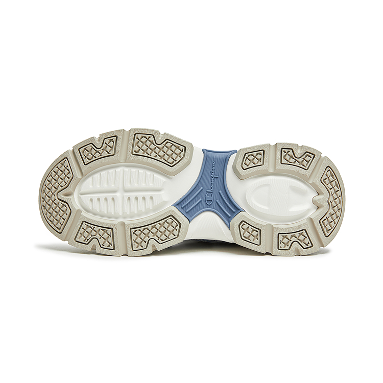 Champion Support Low Top Casual Shoes Women's Macedonian Blue/Milk White