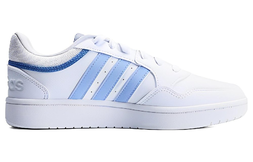 Adidas Hoops 3.0 Lifestyle Basketball Shoes 'White Blue Dawn' Women's