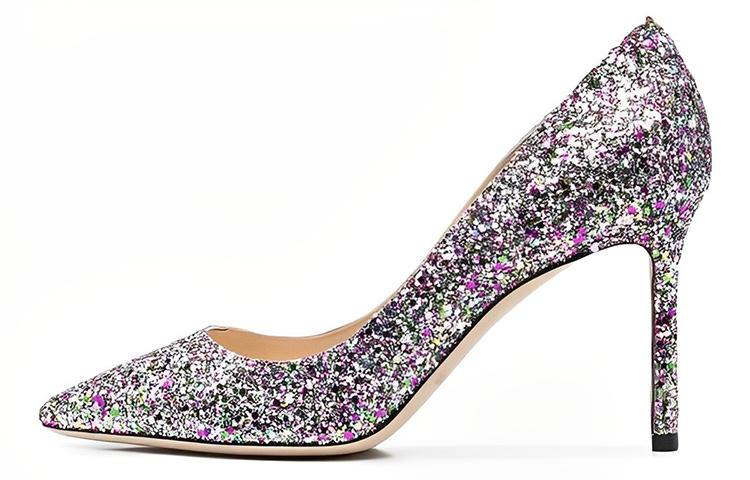 Jimmy Choo ROMY Slim Heel High Heels Women's Multicolor