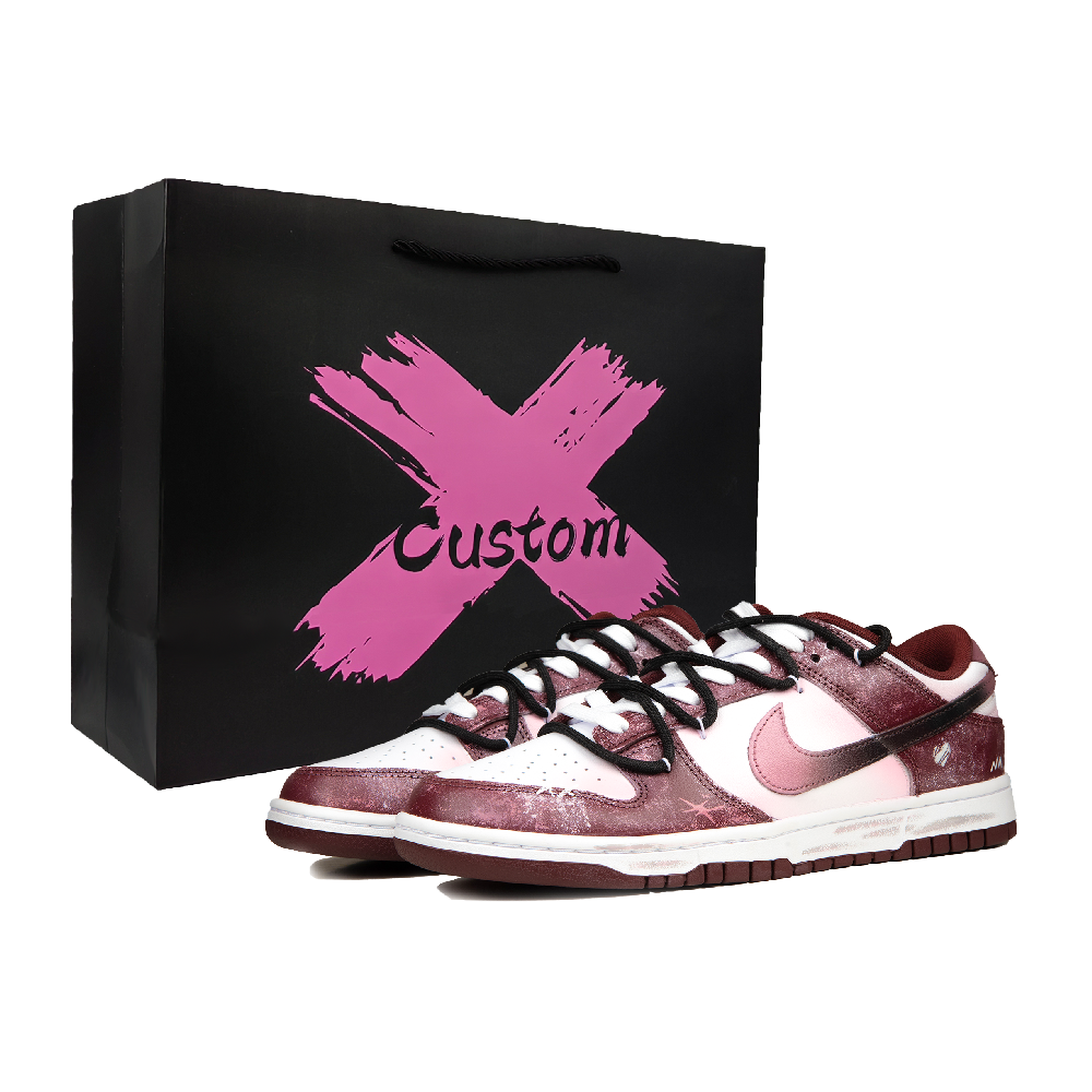 Nike Dunk Abrasion Resistant Low Top Skateboard Shoes Unisex Russet