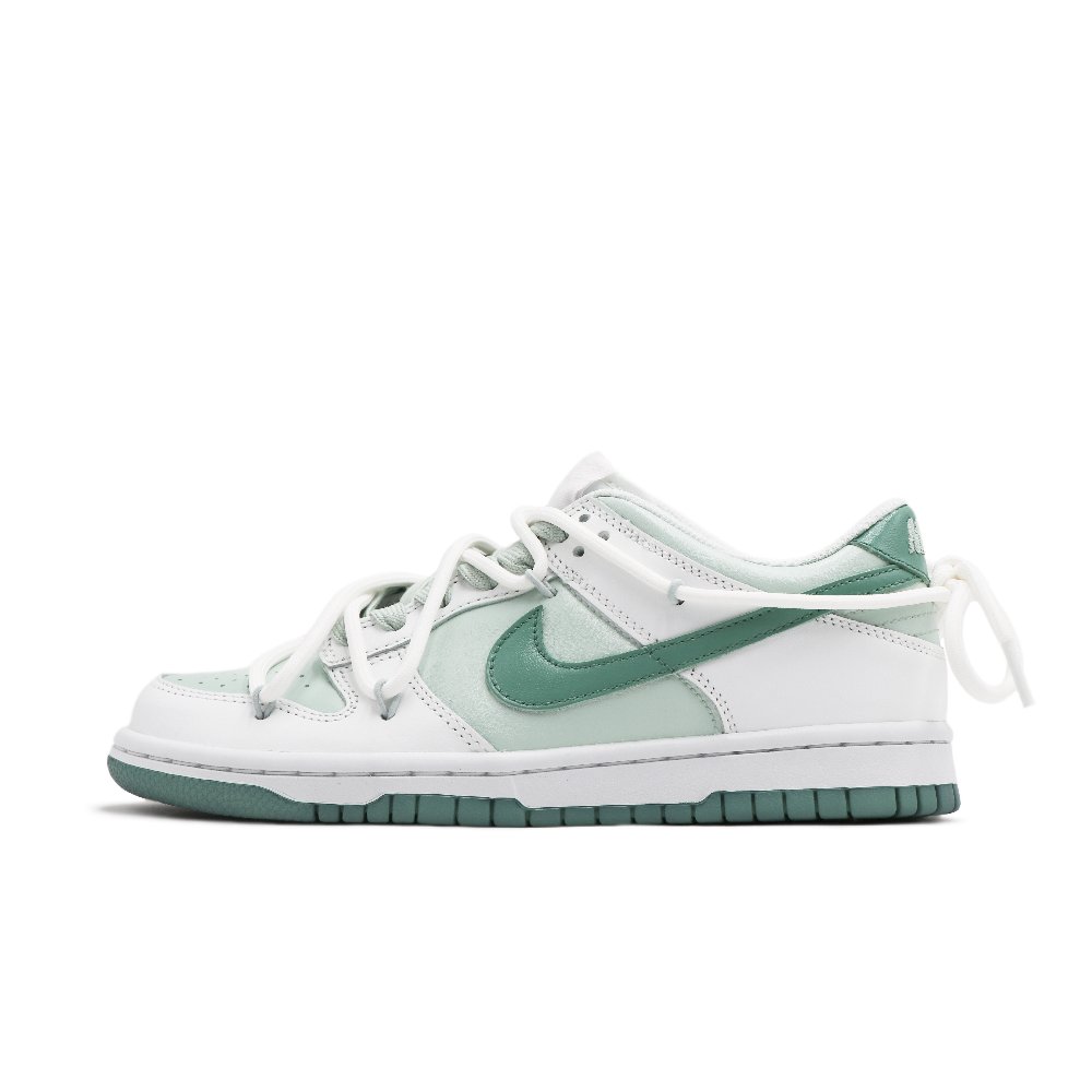 Nike Dunk Low Low-Top Skateboard Shoes GS Mist Trail Green