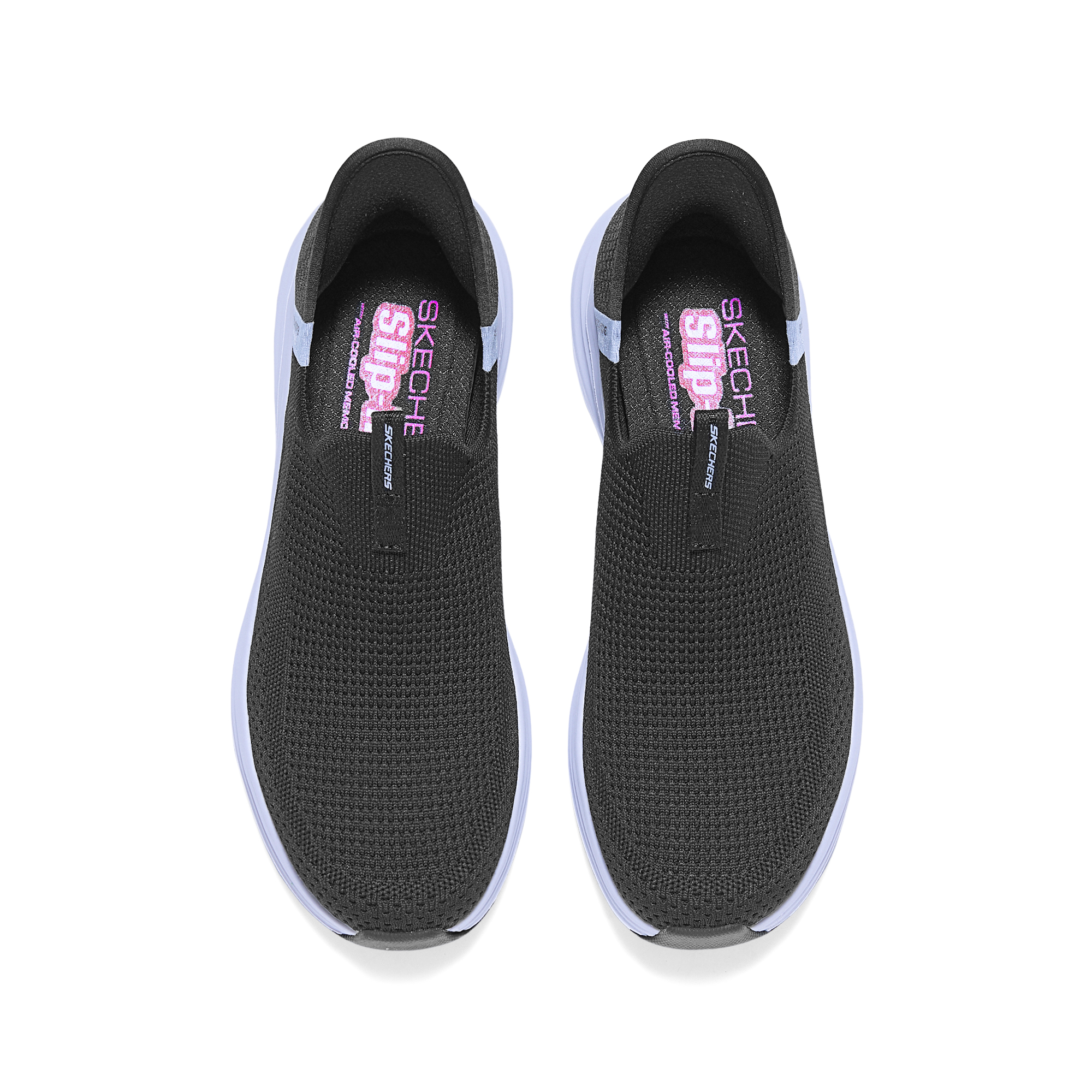 Skechers Sport Wear-Resistant Low-Top Casual Shoes Women's White Purple купить в интернет-магазине Yoocart с быстрой доставкой по России.