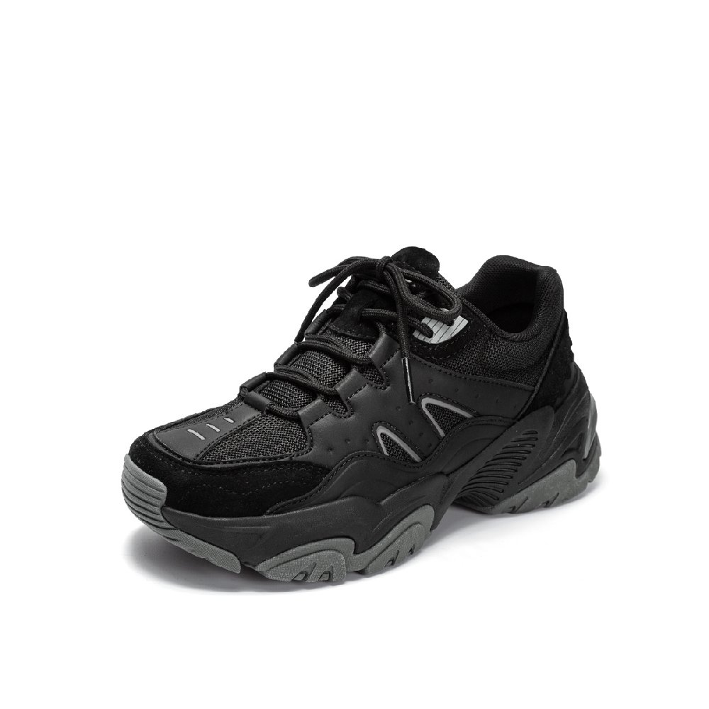 JEEP SPIRIT Slip Resistant Waterproof Height Increasing Low Top Chunky Sneakers Women's