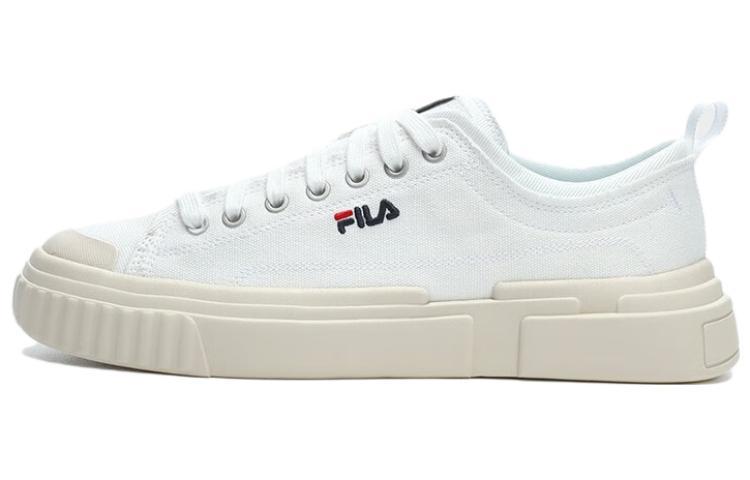FILA LOOP Low Top Canvas Shoes Men's Sail White