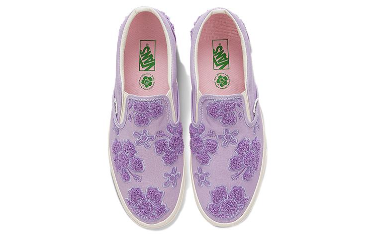 Slip On Emma Mulholland On Holiday X Classic Vans 'Whimsical Floral Embroidery'