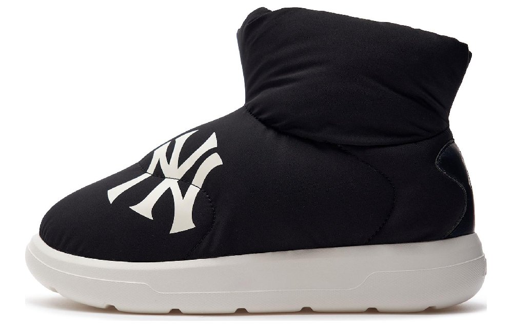 MLB Chunky Classic A FLEECE Bouncer Thermal Waterproof Short Snow Boots Women's Black
