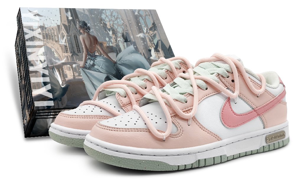 Nike Dunk Low Next Nature Low-Top Skateboard Shoes Women's Light Pink