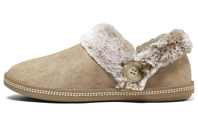 Skechers Cozy Low Top Casual Shoes Women's Dark Taupe Umber