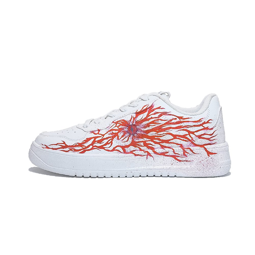 Anta Relaxed Cushioning Coverage Low Top Skateboard Shoes Men's White