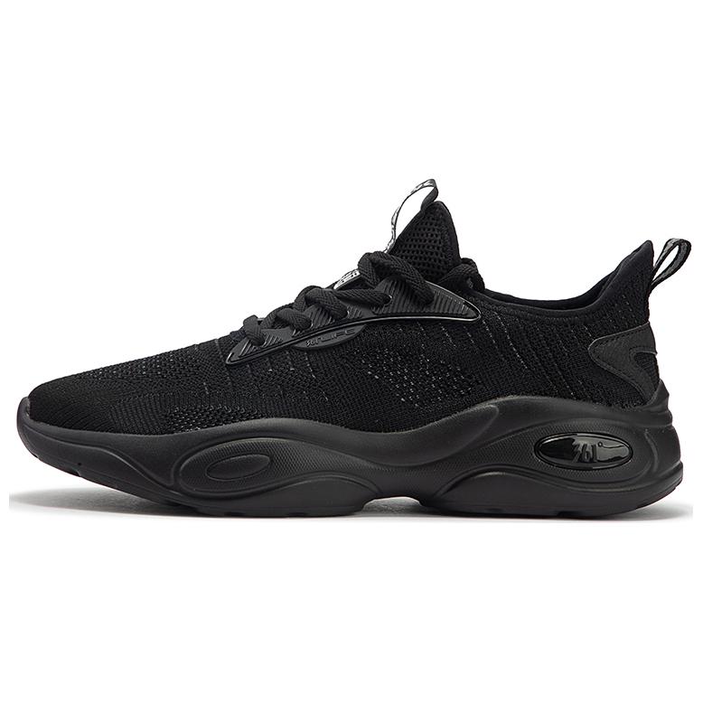 361° Breathable And Lightweight Low Top Casual Shoes Men's Obsidian Black