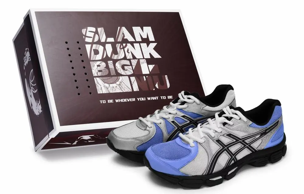 Asics Gel Exalt 2 Cushioning, Wear Resistant Low Top Running Shoes Men's Black Silver Blue