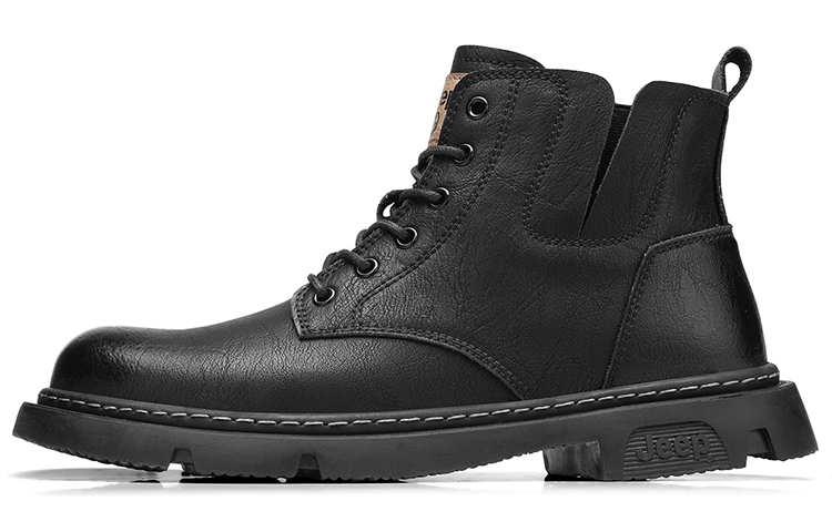 Jeep Short Martin Boot Men's Black