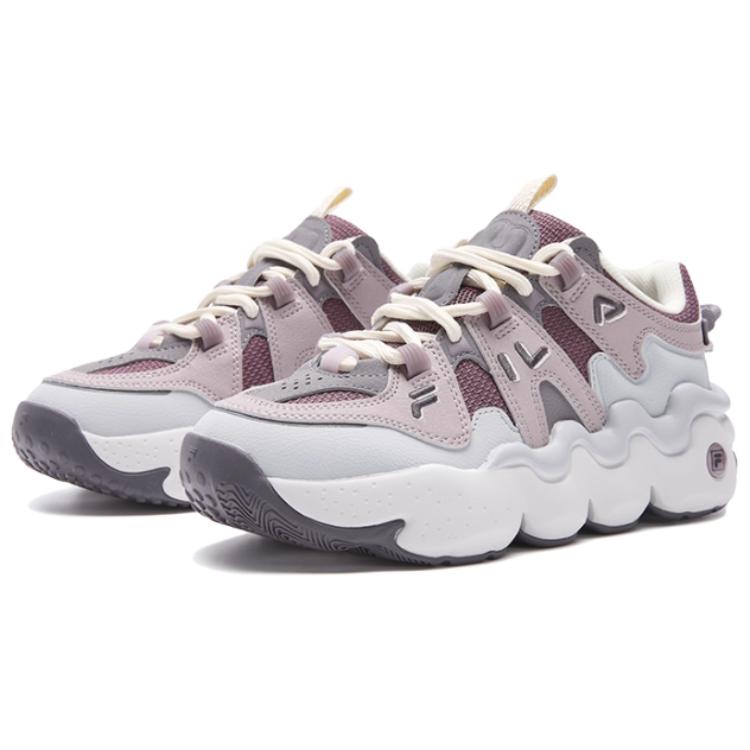 FILA Cushioning Coverage Rebound Low top Casual Shoes Women's Gray