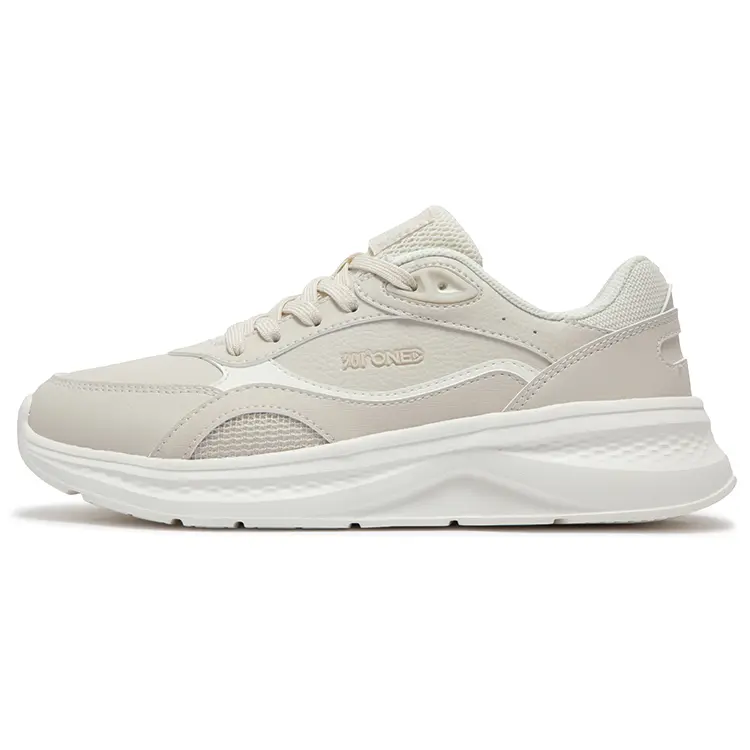 361° Abrasion Resistant Shock Absorbers Low top Casual Shoes Women's Oat Milk