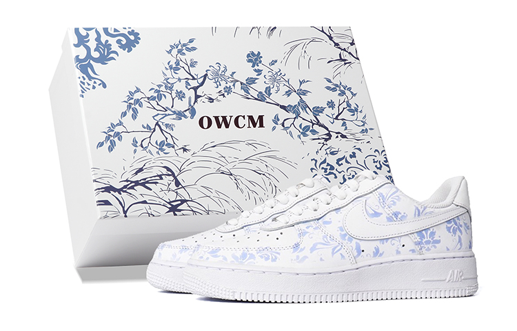 Nike Air Force 1 Low Top Skateboard Shoes Women's Pure White