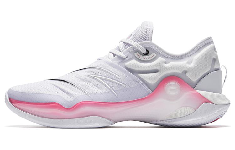 Anta Skyline 1 Low Anti Slip Wear Resistant Low Top Basketball Shoes Men's Bright Pink