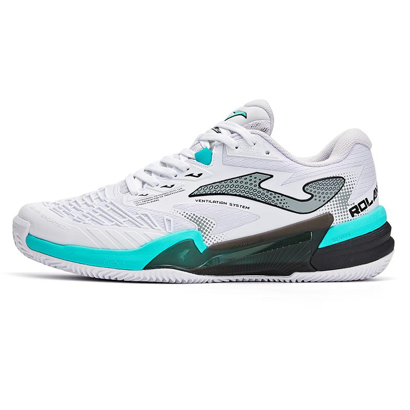Joma Cushioning Low Top Tennis Shoes Men's White/Green