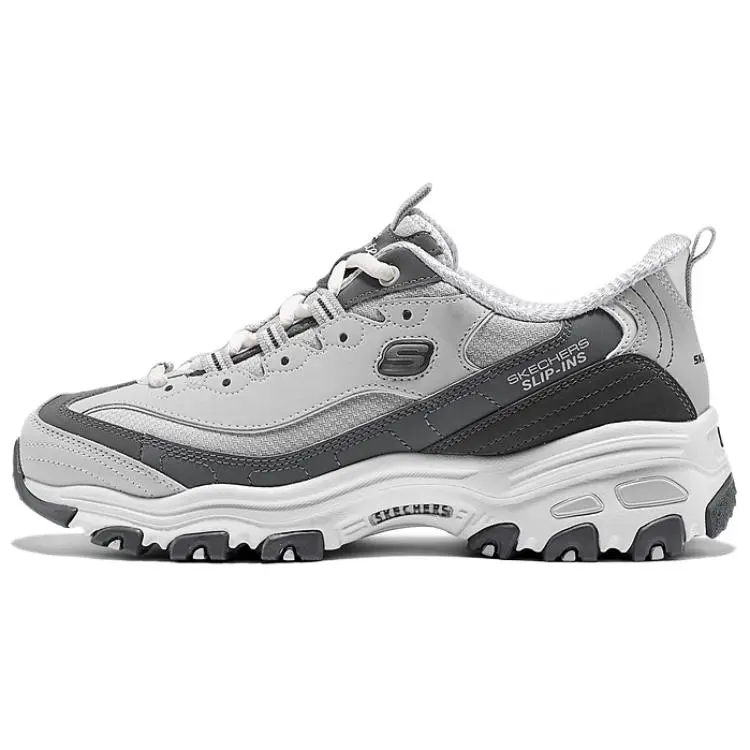 Skechers DLITES Low top Chunky Sneakers Women's Gray