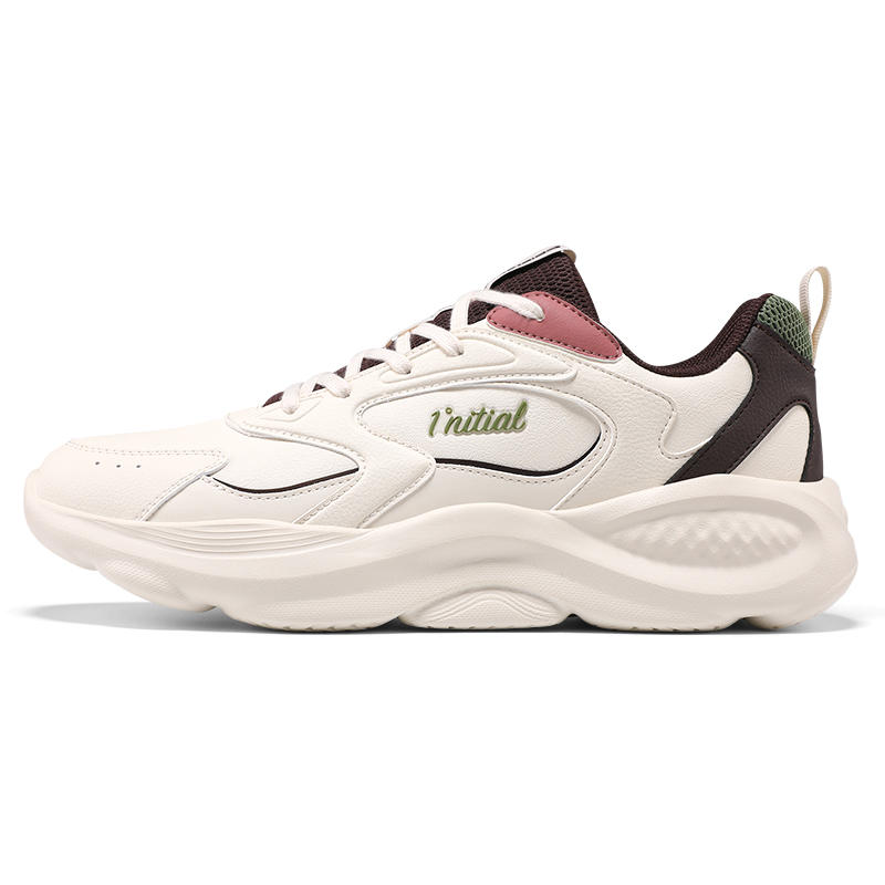 361° Anti Slip Wear Resistant Low Top Casual Shoes Men's Beige