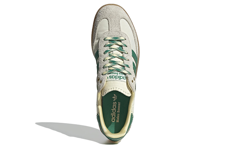Adidas Wales Bonner X Samba Cream White Bold Green купить в интернет-магазине Yoocart с быстрой доставкой по России.