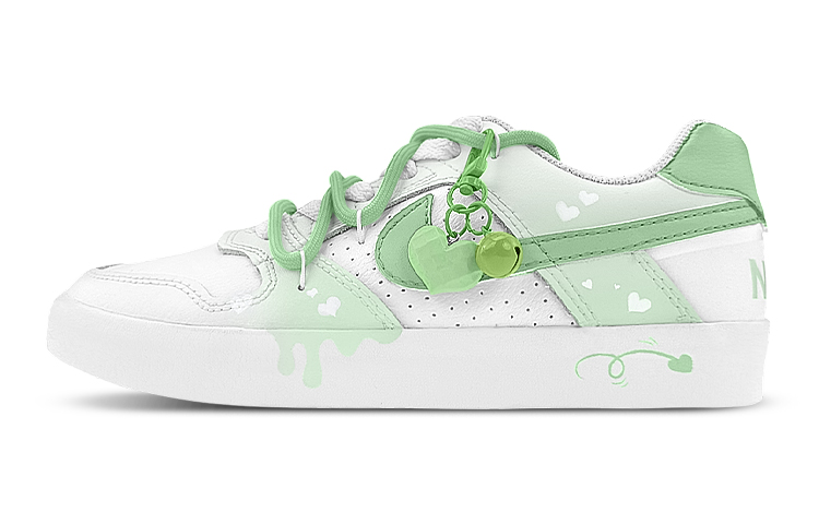 Nike SB Delta Force Low Top Skateboard Shoes Unisex Green