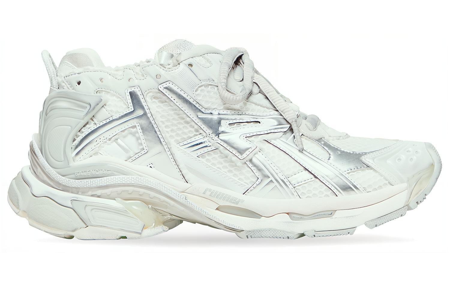 Balenciaga Runner White Grey Silver Women's купить в интернет-магазине Yoocart с быстрой доставкой по России.