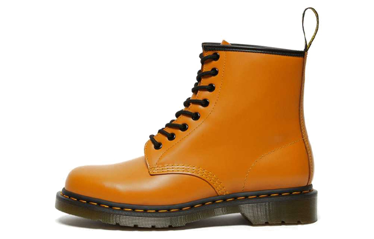Dr.Martens 1460 Smooth Leather Lace Up Boots 'Orange'