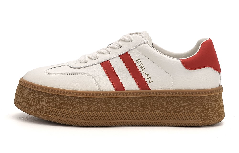 EBLAN Low Top Casual Shoes Women's Red