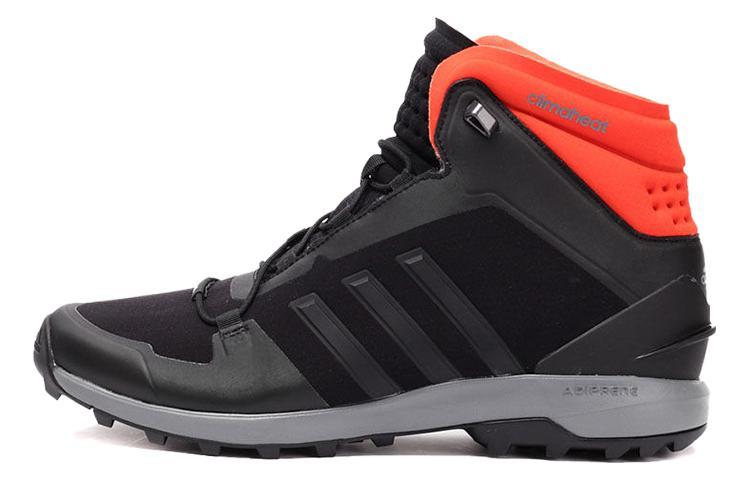 Adidas Climaheat Outdoor Shoes Men High-Top Black Orange