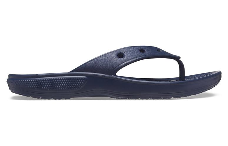 Crocs Classic Crocs Flip Casual Flip Flops Unisex Navy Blue купить в интернет-магазине Yoocart с быстрой доставкой по России.