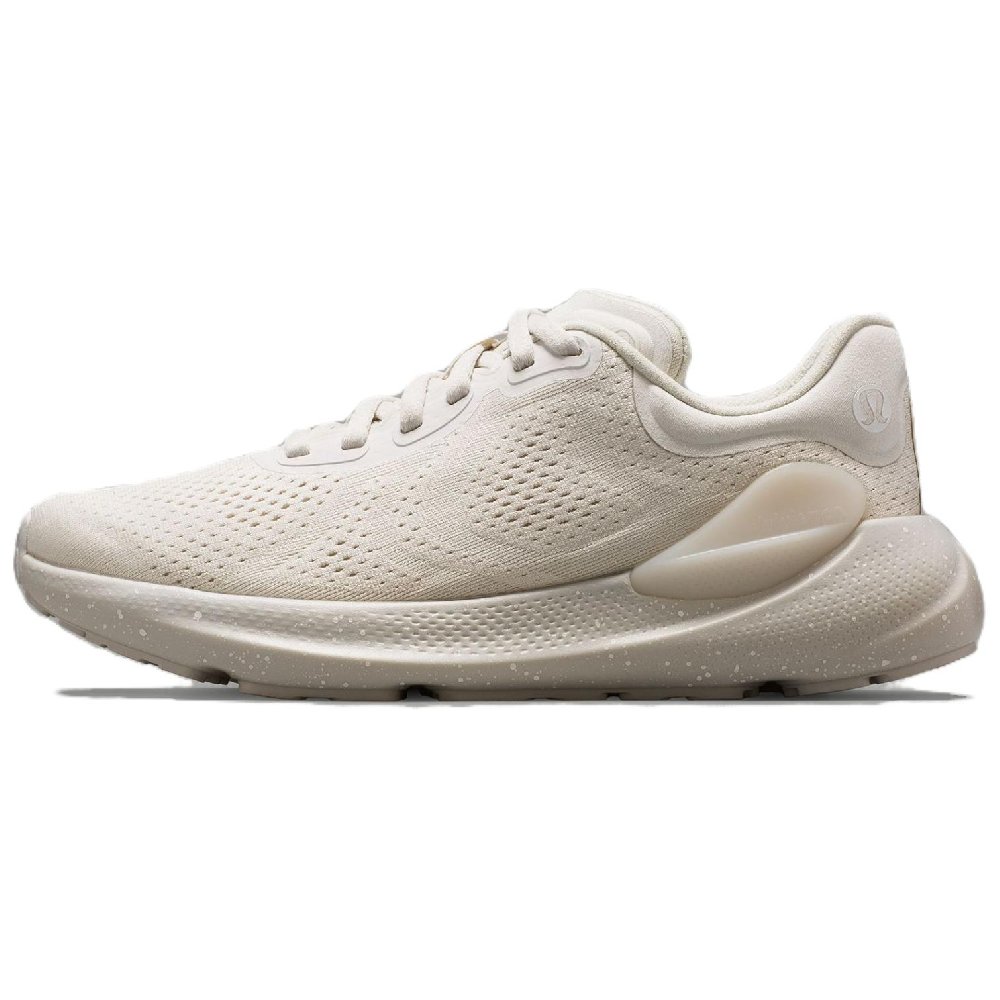 Lululemon Beyondfeel Rebound Cushioning Low-Top Casual Running Shoes Women's Ecru
