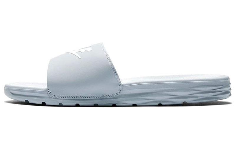 Nike Benassi Slides 'Wolf Grey White'
