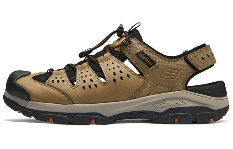 Skechers Breathable River Trekking Shoes Men's Tan